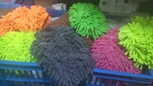 Car Wash Cleaning Gloves Super Microfiber Towel Chenille