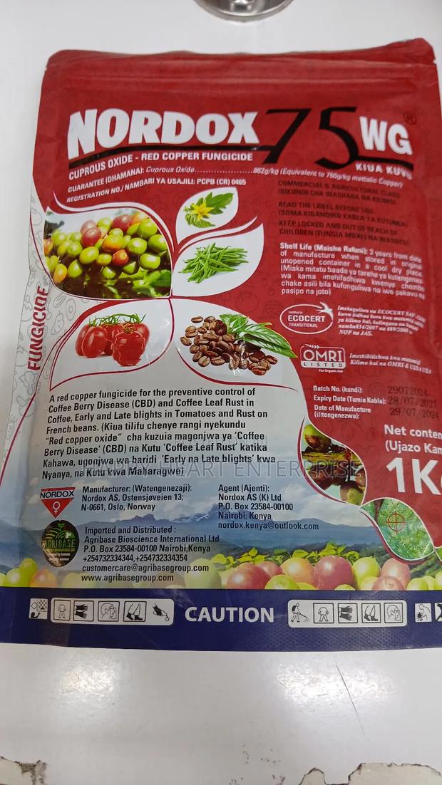 Nordox 75wg Copper Fungicide 1kg - main view