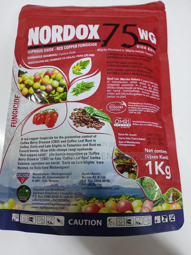 Nordox 75wg Copper Fungicide 1kg - thumbnail 3