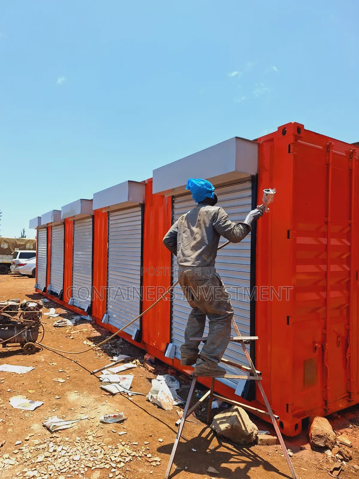 40ft Container Stalls- Work In Progress - Dope.