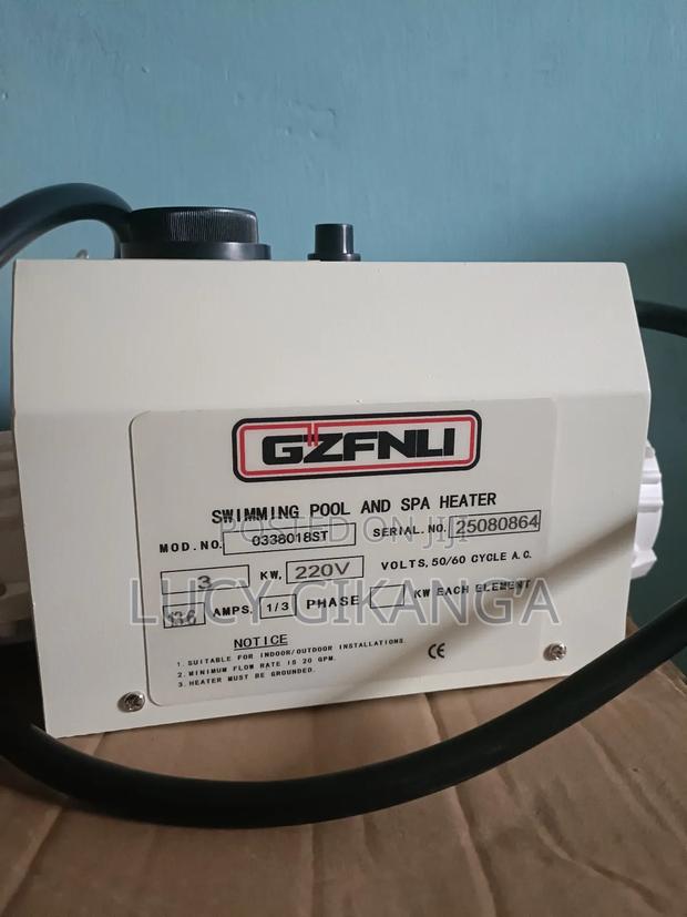 Spa and Jakuzzi Heater - main view