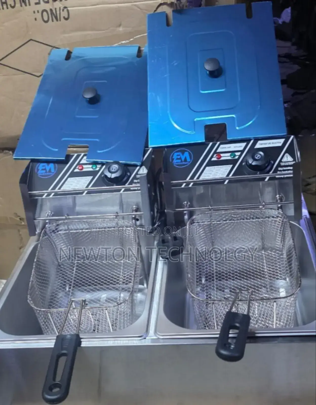 Electromate Double Deep Frier Electromate 
 at 