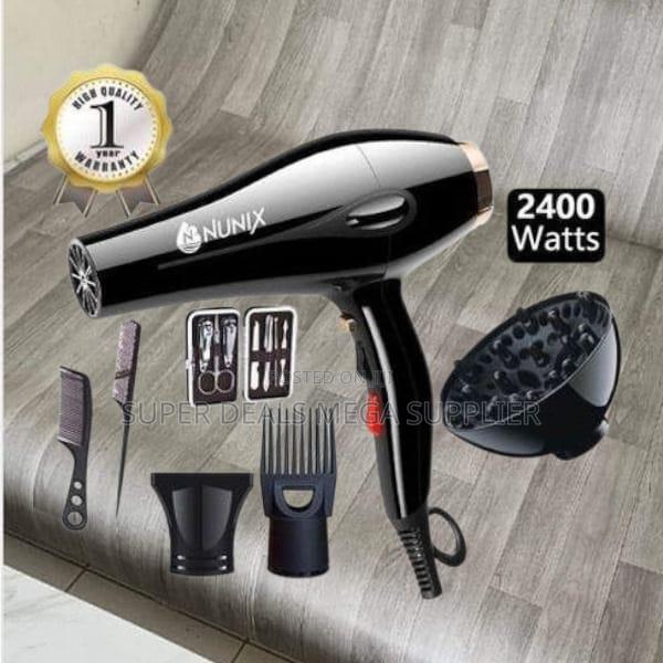 Nunix Hd- 77c Professional Hair Blow Dryer With Speed Settings