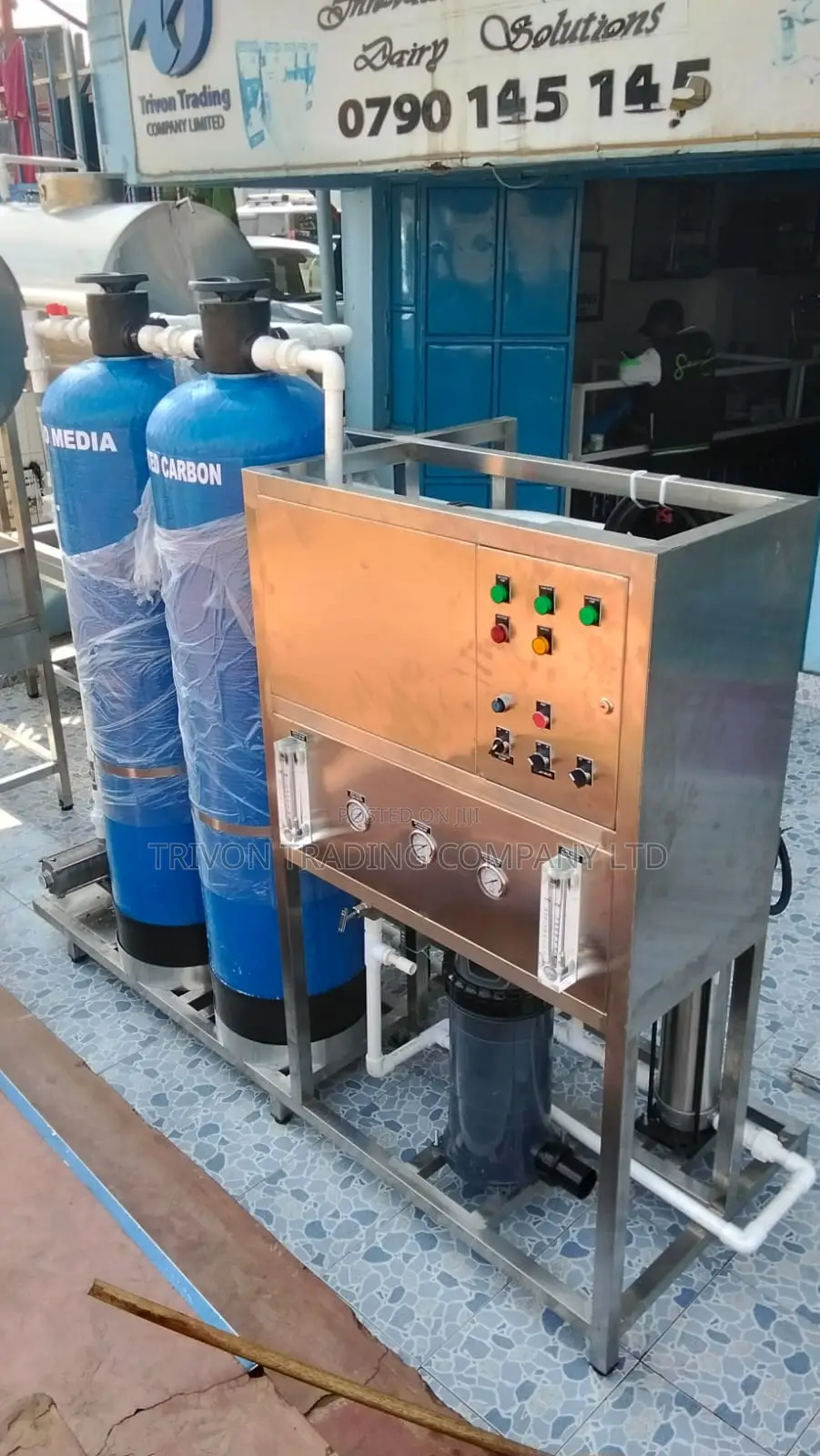 3000 LPH Reverse Osmosis Water Purification Machine