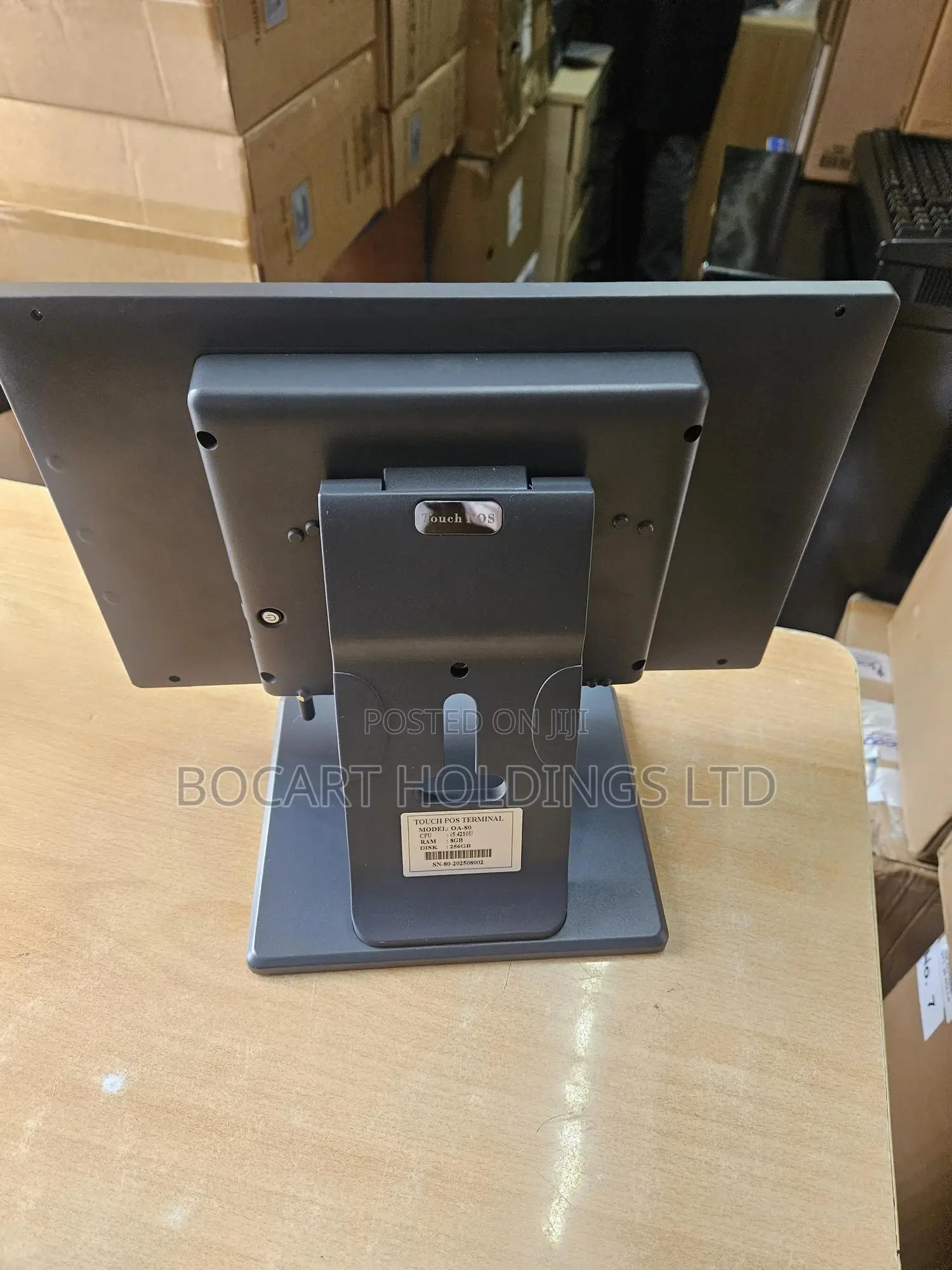 Pos All In One Touch Single Screen Aluminium Casing , I5,256gb Ssd, 8g