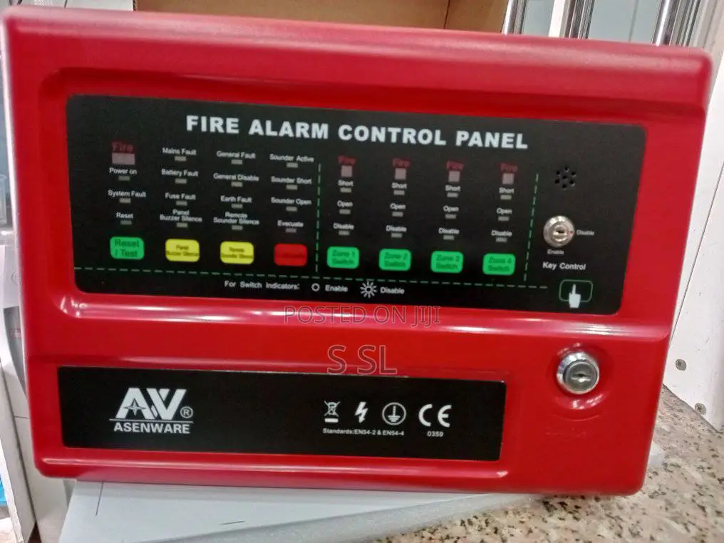 2 Zone Asenware Fire Alarm Panel - Asenware