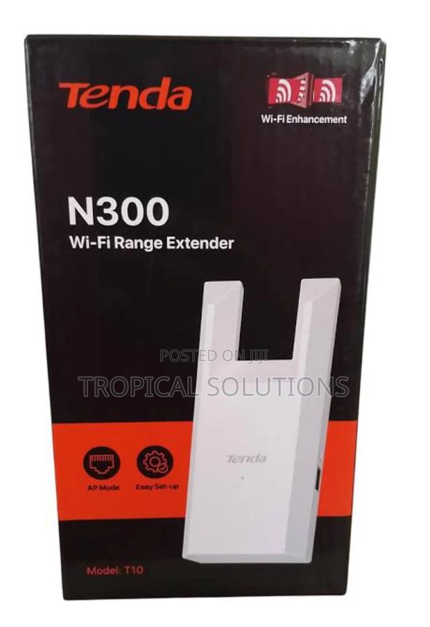 Tenda Range Extender T10 N300 - thumbnail 2