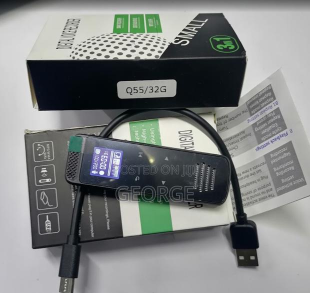 Quality Mini Touch Screen Audio Voice Recorder64gb R0