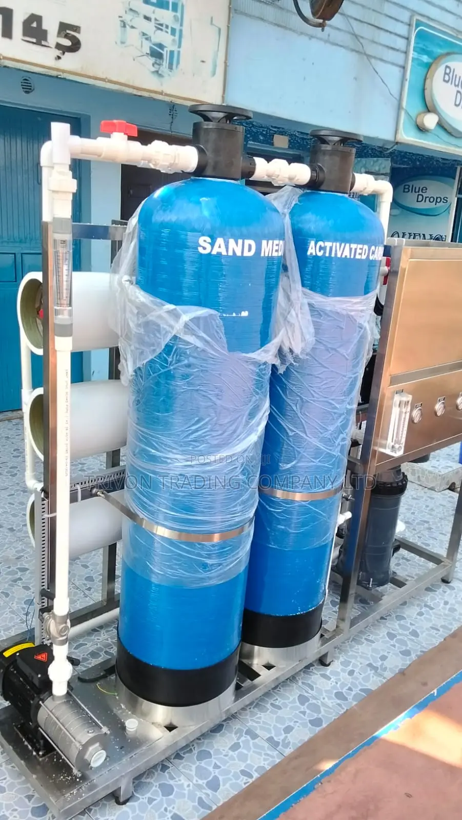 3000 Lph Reverse Osmosis Machine – Industrial Water Purifier