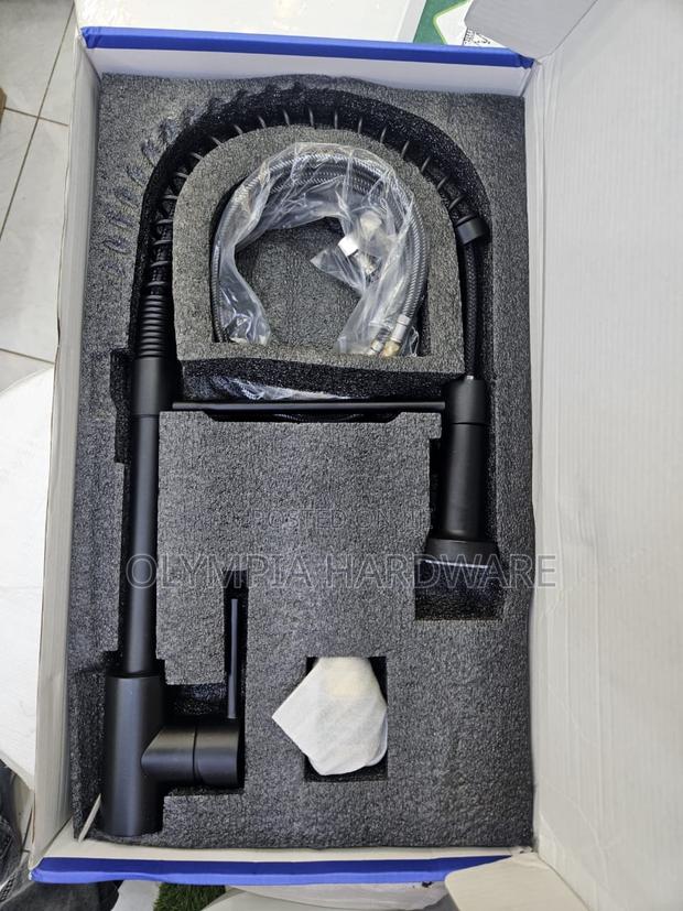 Pull Out Modern Kitchen Mixer (Black)