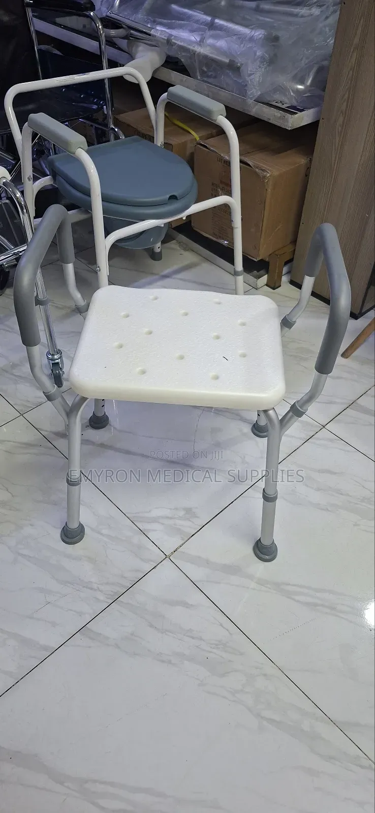 Shower Chair With Armrest