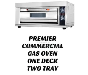 Commercial Gas Oven 1deck 2trays Available