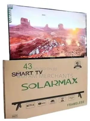 Solarmax 43"Frameless Smart Tv