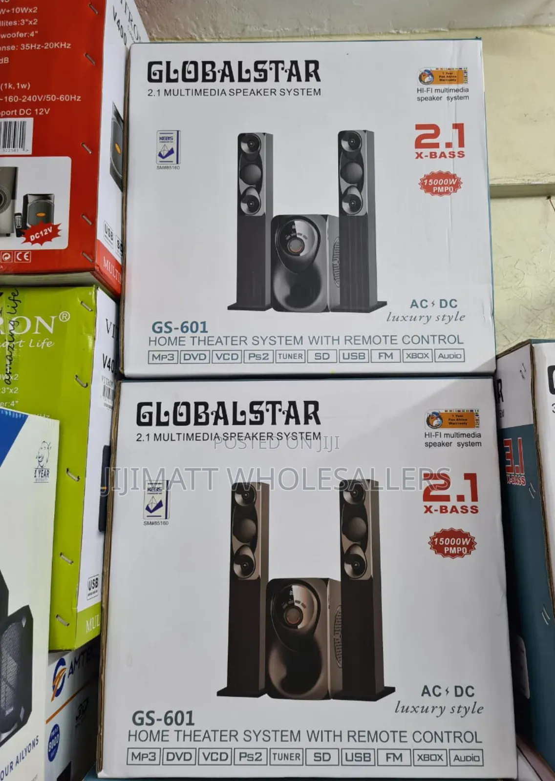 Globalstar 601 Tall Boy Home Theatre System