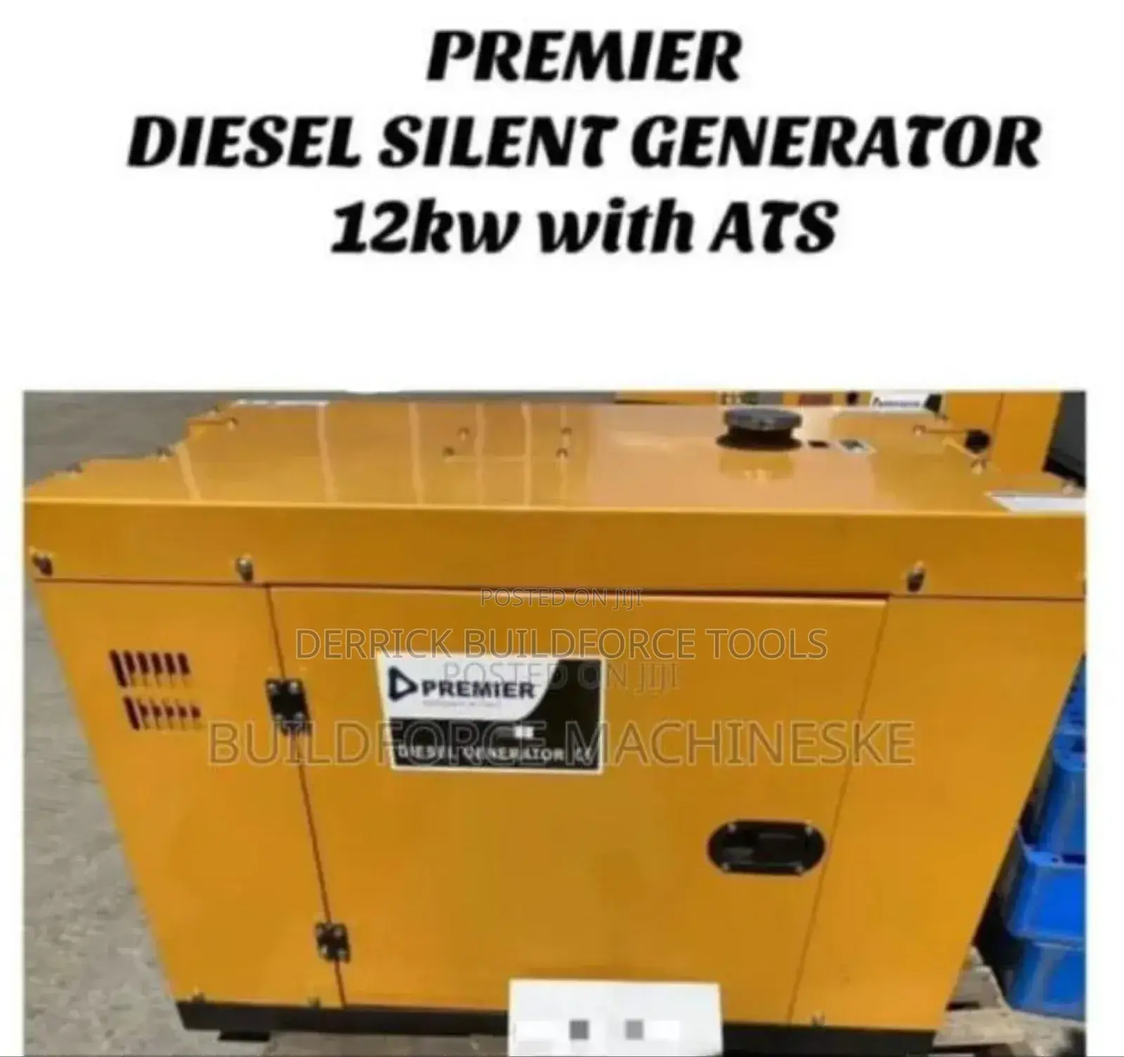 Original Premier 12kw Diesel Silent Generator