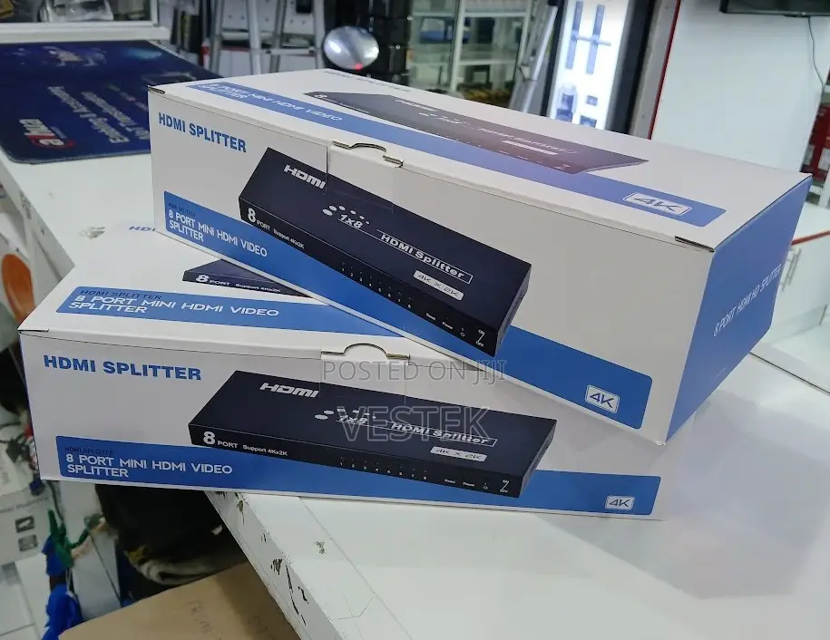 8 Port Hdmi Splitter 1 in 8 Out Eight-Port Hdmi