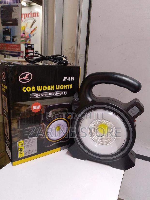 Rechargeable Cob Work Light Micro Usb Charging/Solar - main view