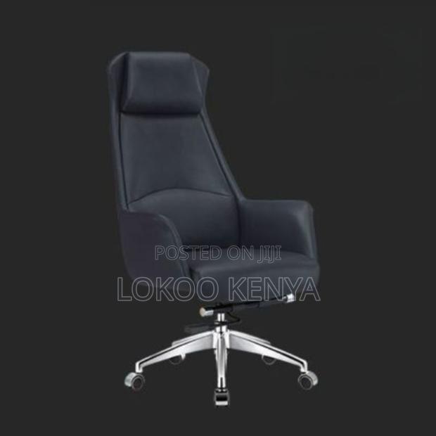Office Chair : Black Tall Back Desk Chair