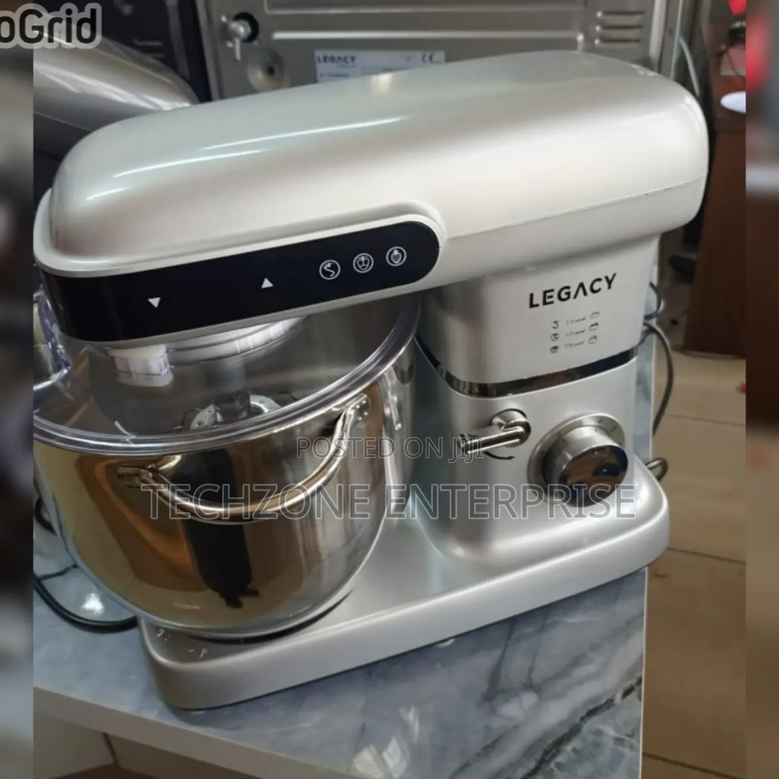 Legacy 10 Liters Stand Mixer With Tilt Head Design 
