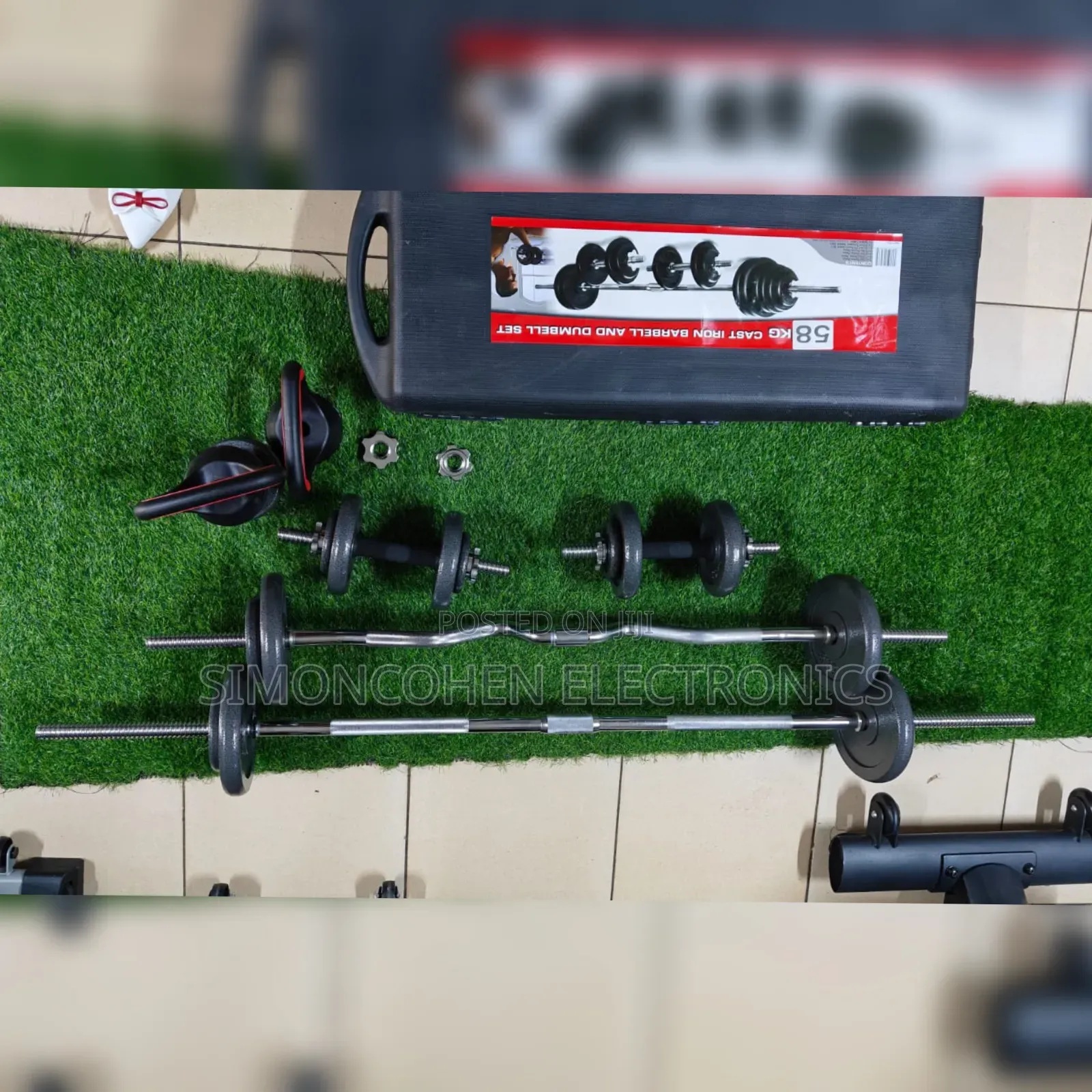 58kg Dumbell Set