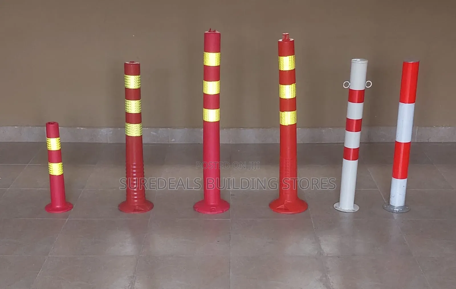 Safety Bollards Or Warning Posts