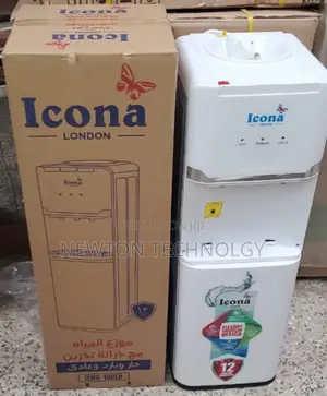 Icona Executive 3 Taps Hot ,Normal and Cold Dispenseri Black and Whit