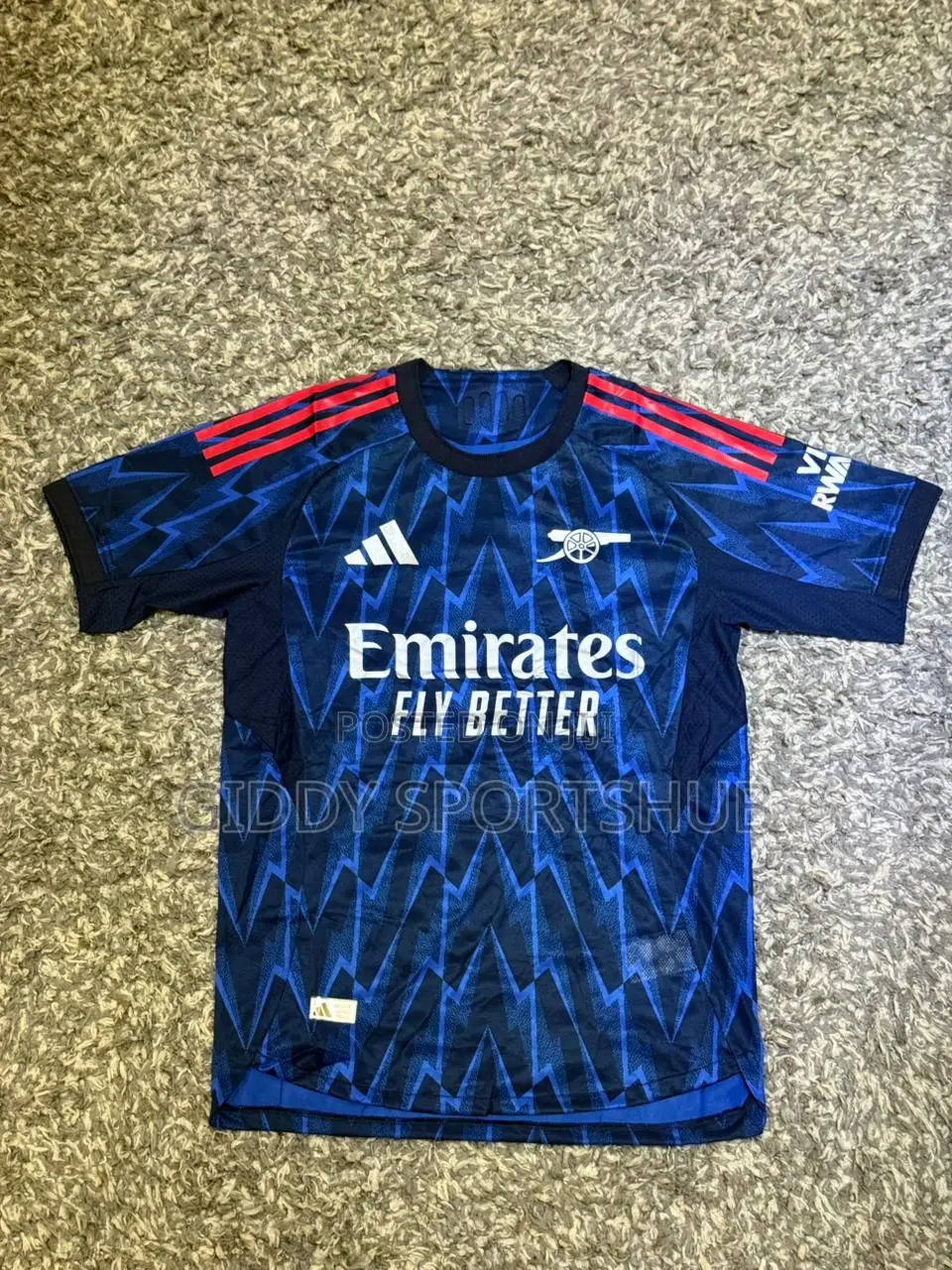 Arsenal Third Kit 2023/2024 - Player Version (Authentic)