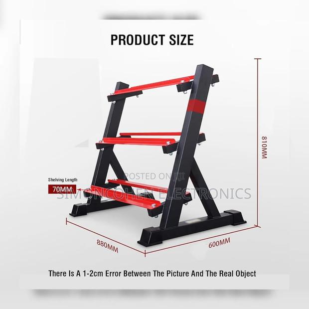 3 Tier Dumbells Rack - thumbnail 2