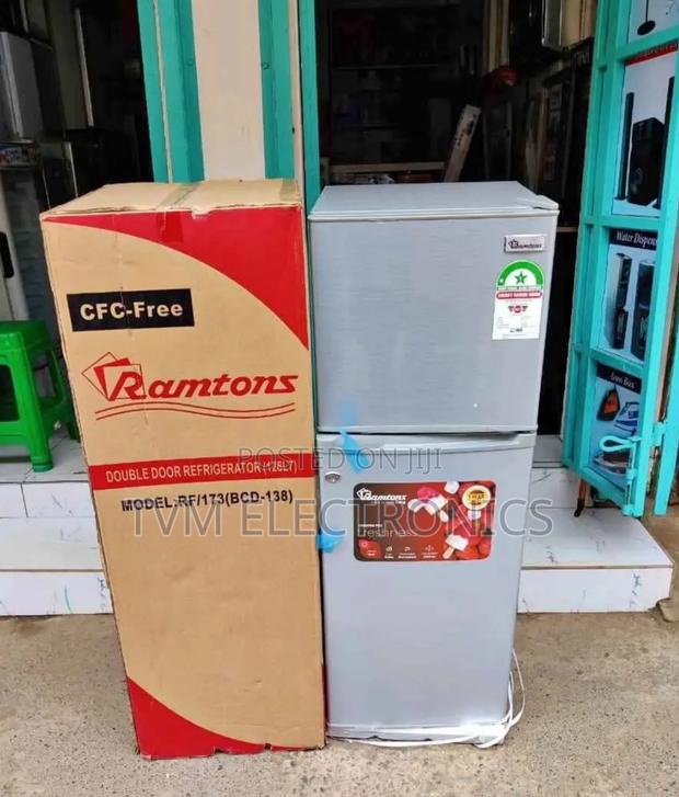 128 Liters 2 Door Direct Cool Fridge, Silver- Rf/173 - main view