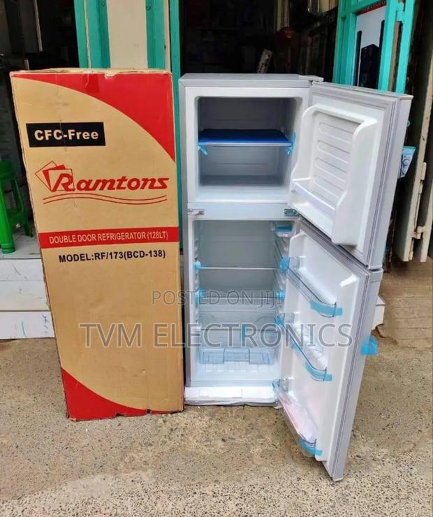 128 Liters 2 Door Direct Cool Fridge, Silver- Rf/173 - thumbnail 2