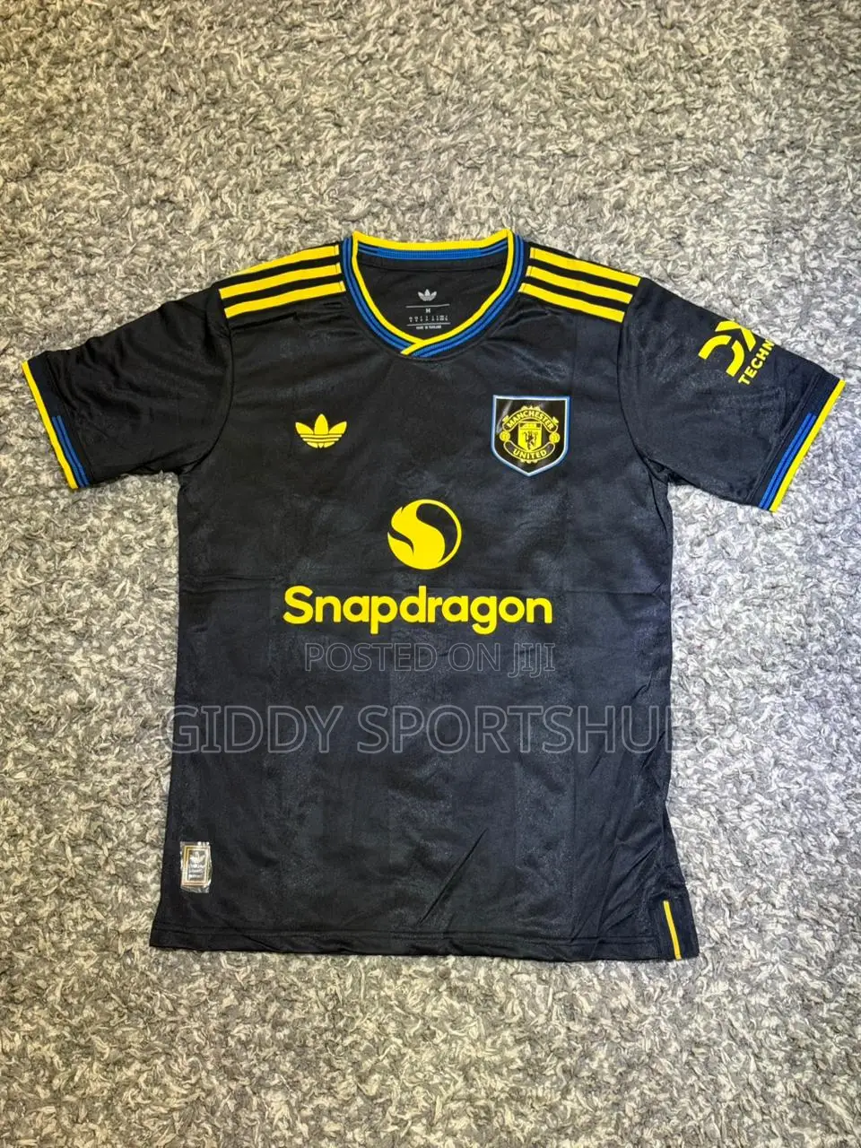 Manchester United 2024/25 Black Away Jersey
