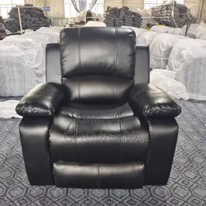 Home Sofa; One-Seater Recliner Sofa in Leather Finish