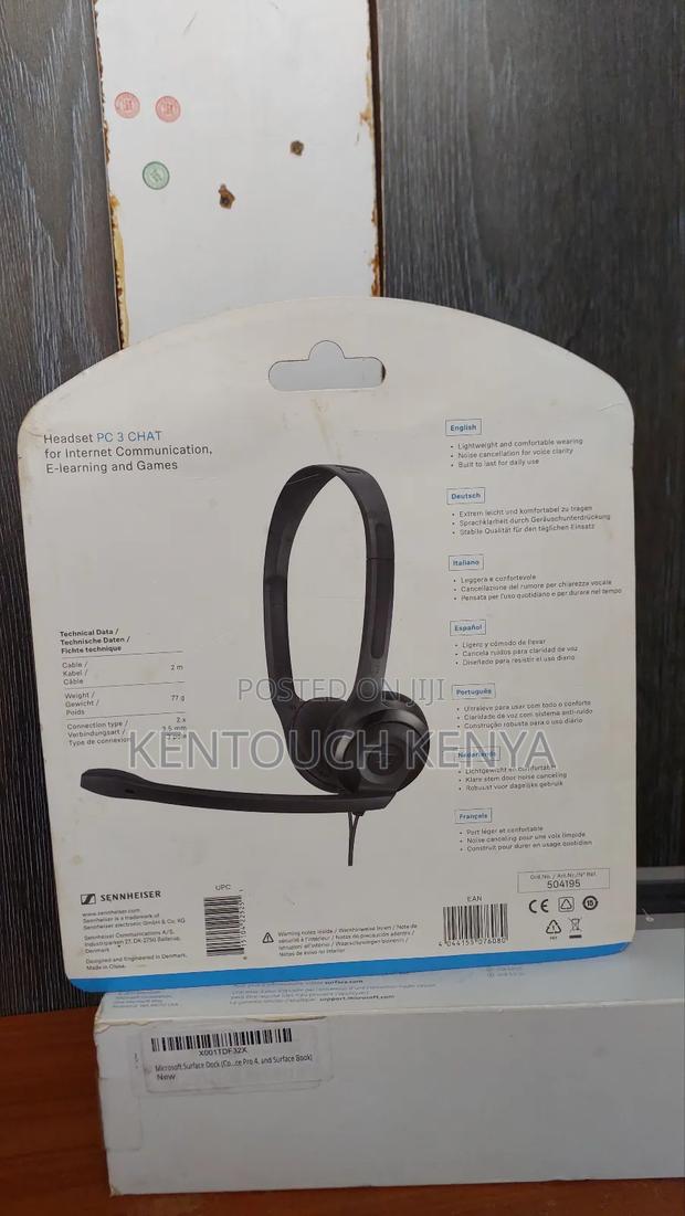Sennheiser Headset Pc 3 Chat for Internet Telephony, Gaming, Elearning - thumbnail 3