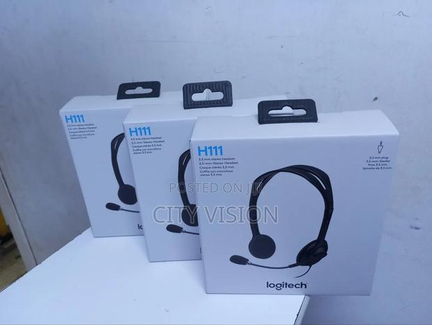H111 Logitech Headset H111 One Plug