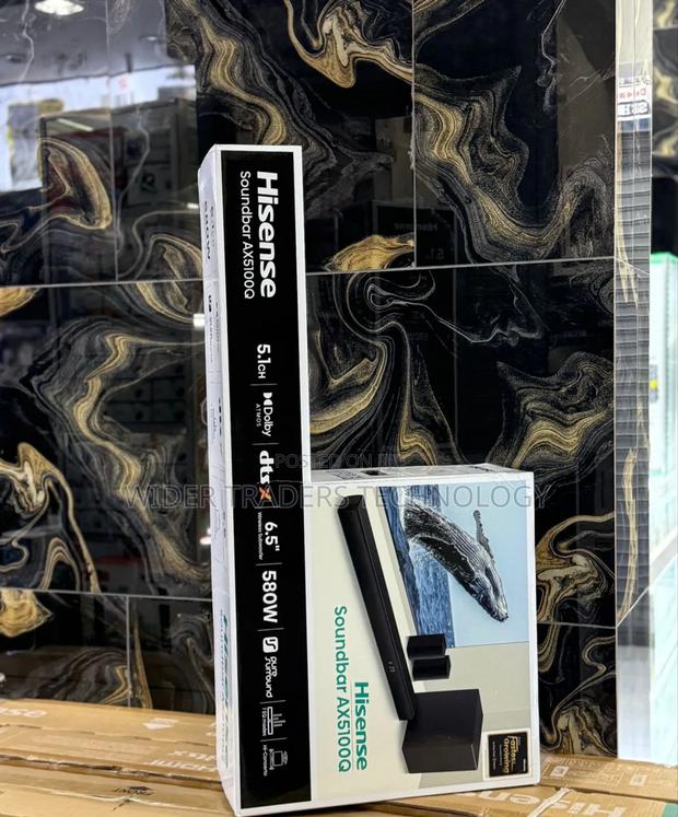 Hisense Soundbar Ax5100q 540watts - main view