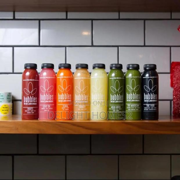 Re-Usable Glass Juice Bottles_arv - main view