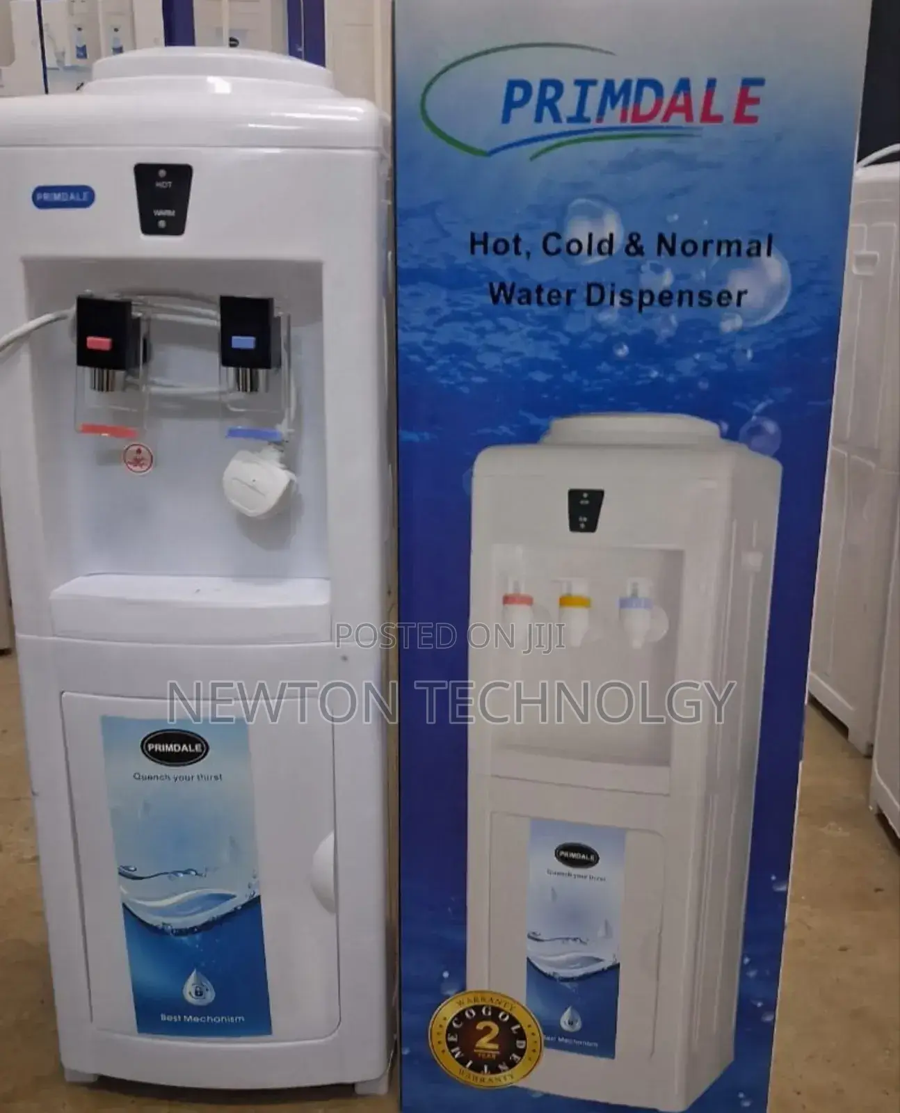 Hot and Normal 
Primdale Dispenser