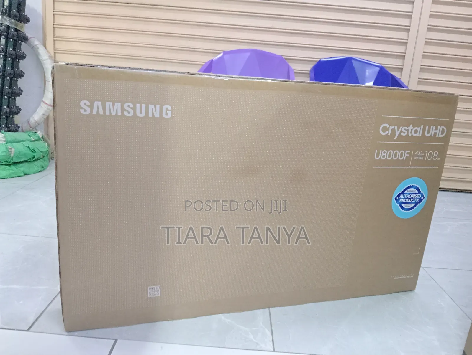 Samsung 43" Smart 43u8000f Crystal Uhd Led Tv