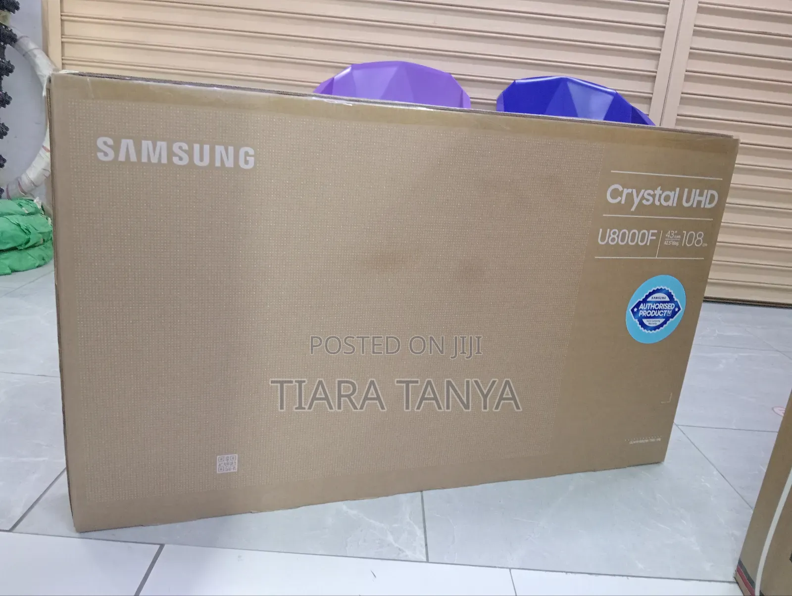 Samsung 43" Smart 43u8000f Crystal Uhd Led Tv