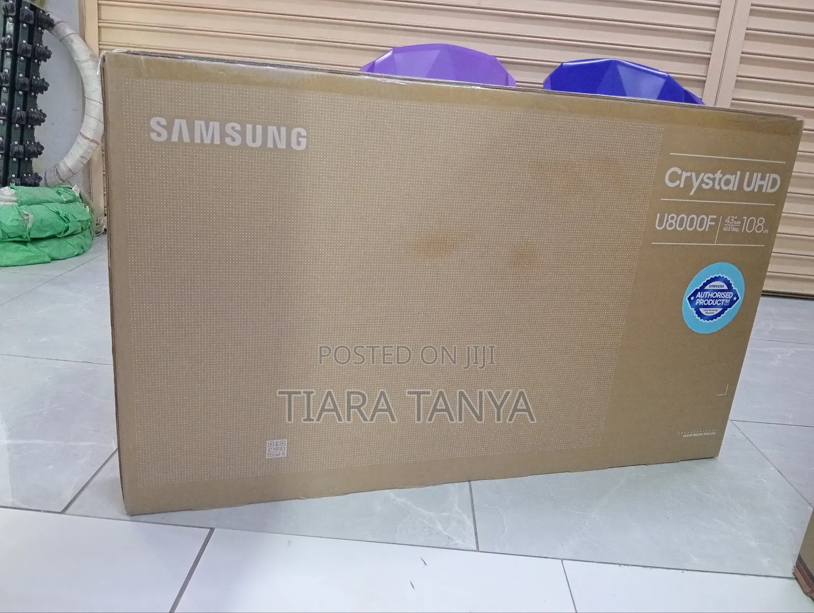 Samsung 43" Smart 43u8000f Crystal Uhd Led Tv