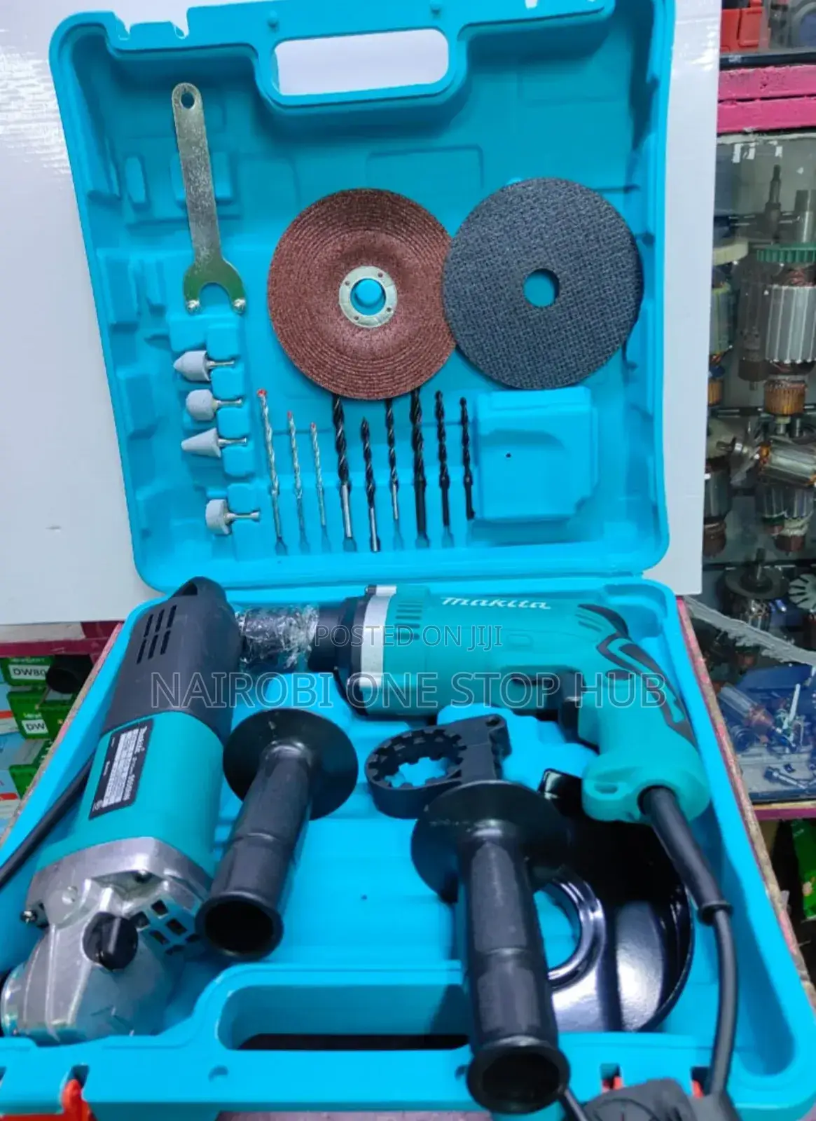 Makita Electric Combo Grinder and Drill