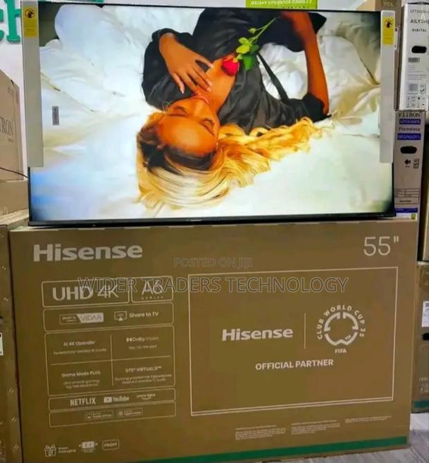 Hisense 58" Uhd Frameless A6 Series - thumbnail 2