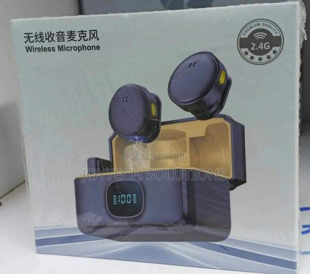 Magnetic 2 Microphone Lavalier Microphone.