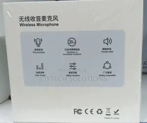 Magnetic 2 Microphone Lavalier Microphone.
