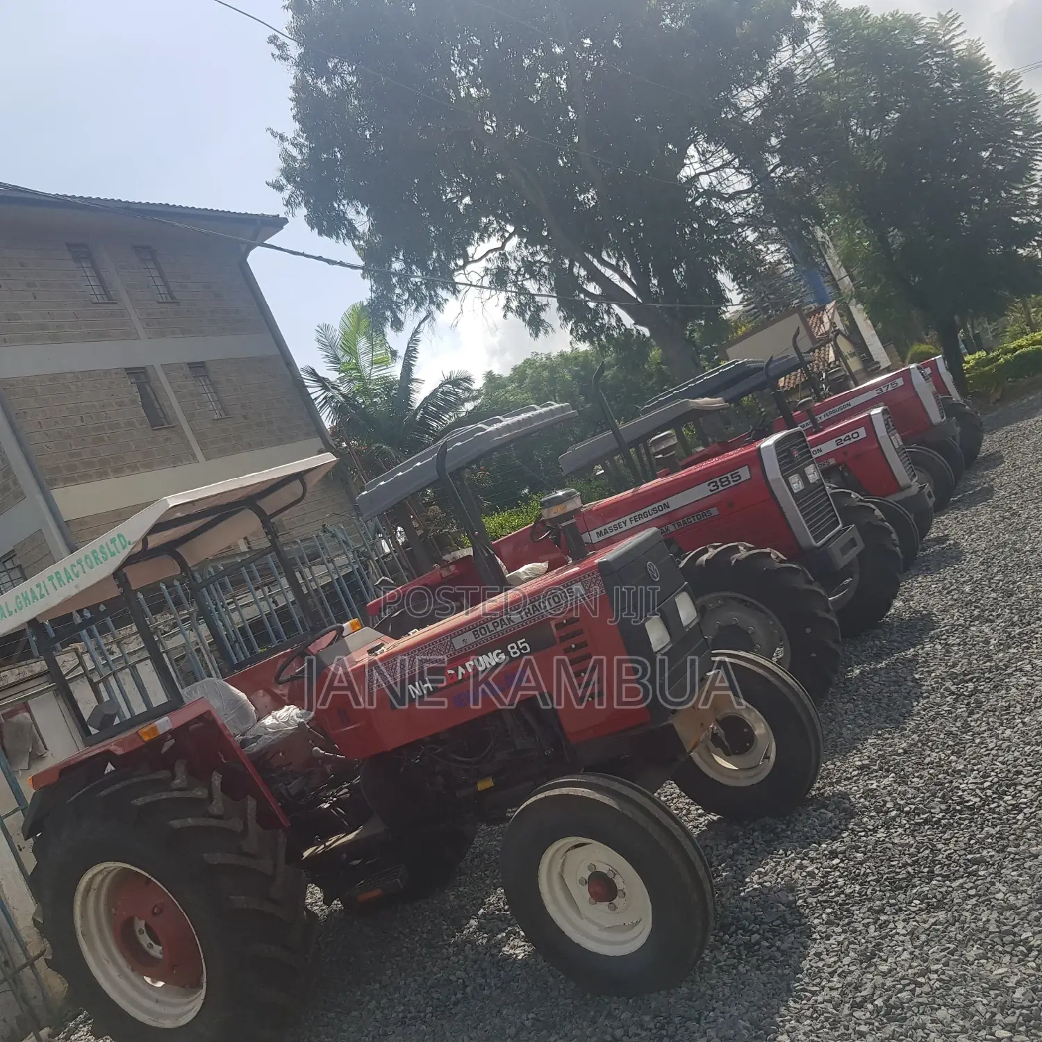 Mf 240 Tractor 50 Horsepower Red for Sale