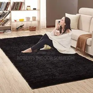 Large Premium 7/10 Black Carpets