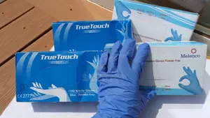 Disposable Nitrile Gloves. Blue