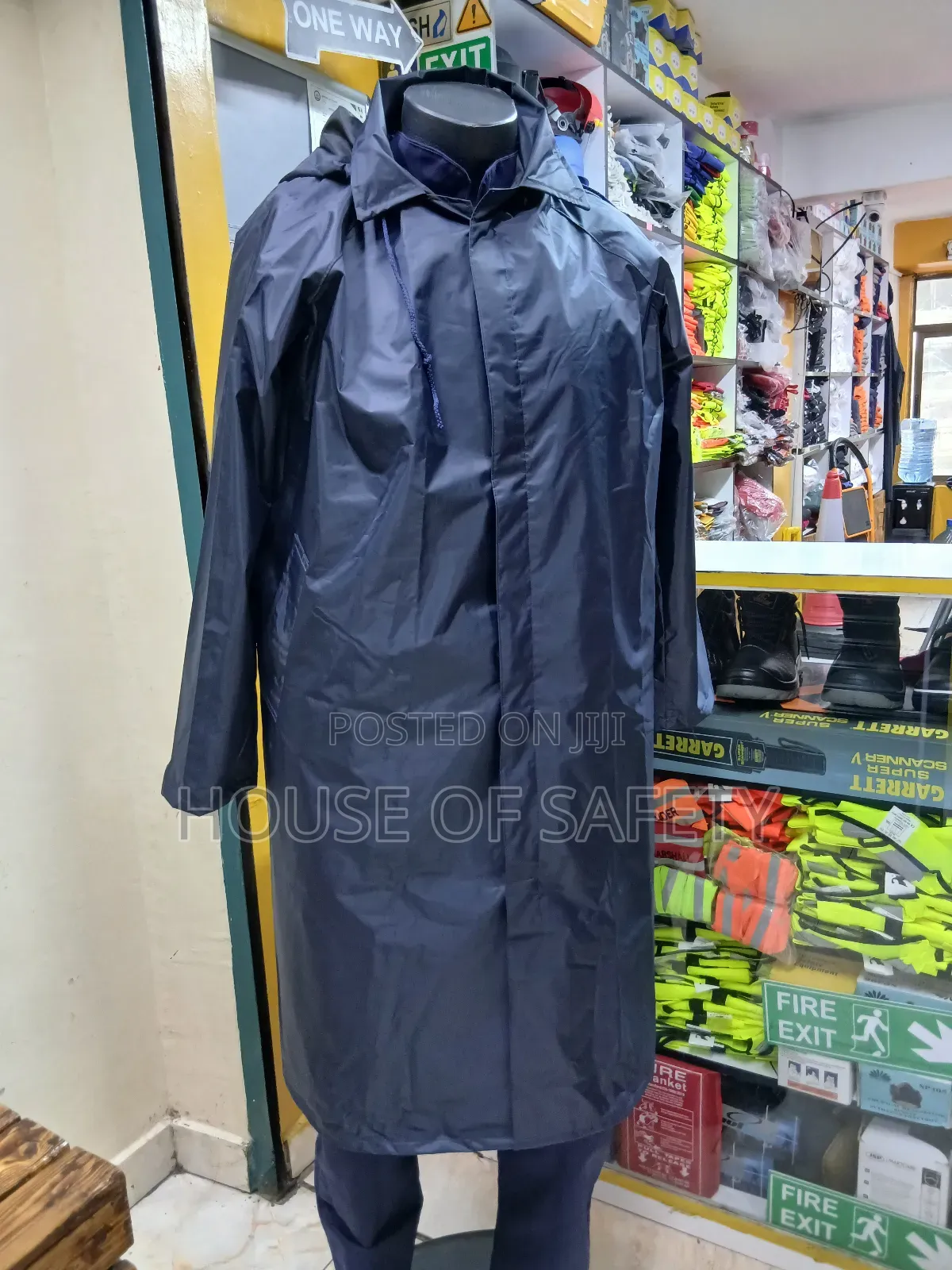 Closure Zip Rain Coats