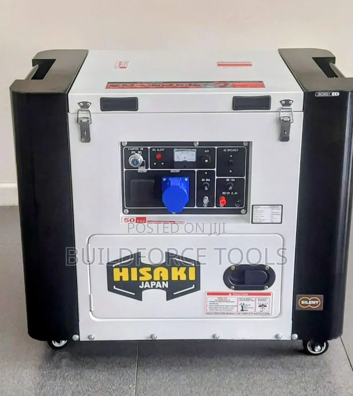 Japan Hisaki Diesel Generator Air Cooled Closed Rated