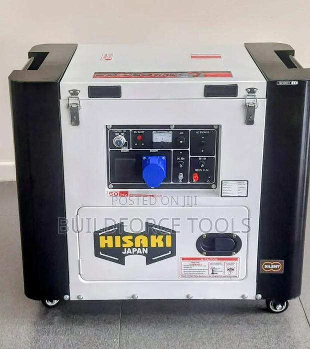 Japan Hisaki Diesel Generator Air Cooled Closed Rated